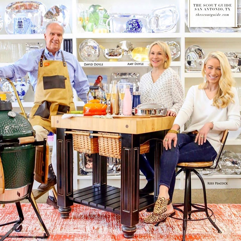David and Amy Doyle and their daughter, Rees Doyle Peacock, are expanding Sunset Ridge Home & Hardware in San Antonio to bring hardware, home and high-end gift products under one roof.