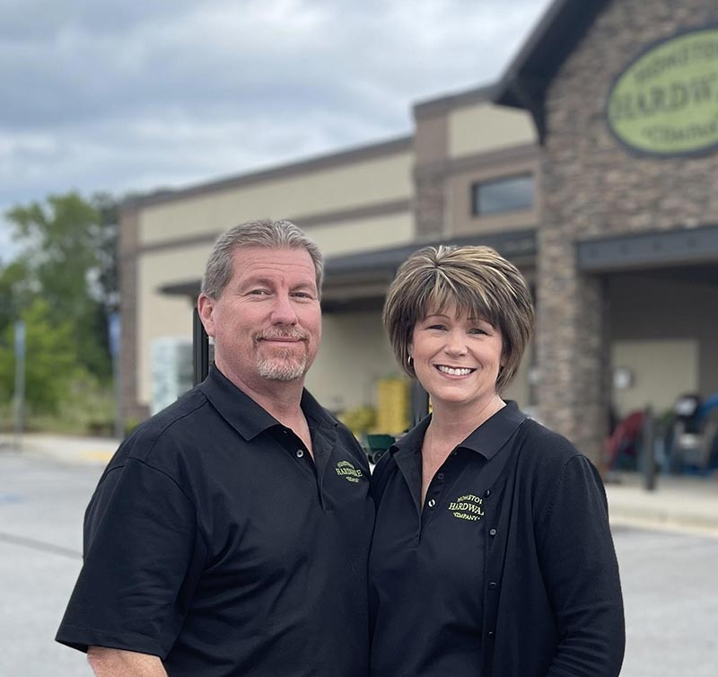 Phil and Deanna Cheeves felt their town of Senoia, Ga., needed a hardware store, so they designed and built a hardware store that would be a welcoming place to shop.