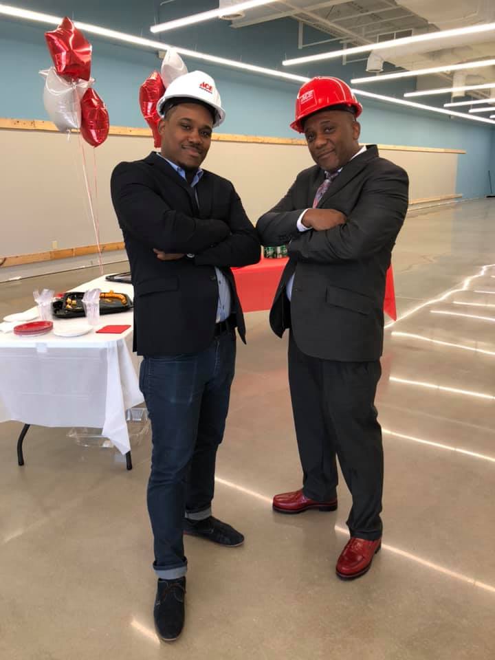 Warren Pegram and his stepson Charlston Austin have opened Ace Hardware of South Fulton in Atlanta.